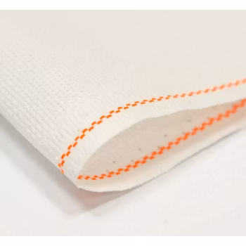 Naturvit Aida Broderiväv 16 count (6,4 rutor/cm) 50x50 cm (art.101) Zweigart