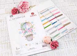 Broderikit tavla Ballon