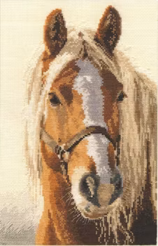 Broderikit Tavla Häst Adel