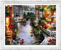Broderikit Tavla Evening in Venice