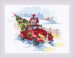 Broderikomplett Tavla To the Holidays