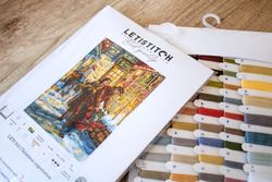 Broderikit Tavla  Julens förväntan