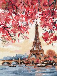 Broderikit Tavla Romance of Paris