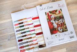 Broderikit Tavla Santa Claus