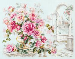 Broderikit Tavla Rouses for the duchess