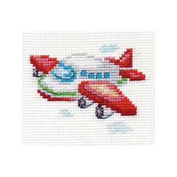 Broderikit Tavla Little airplane