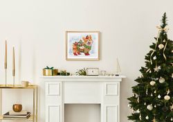 Broderikit Tavla Christmas post