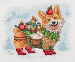 Broderikit Tavla Christmas post