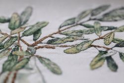 Broderikit Tavla Olivkvist i en vas