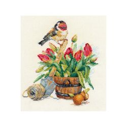 Broderikit Tavla Springtime