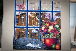 Broderikit tavla Winter dream
