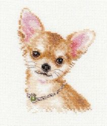 Broderikit Tavla Chihuahua