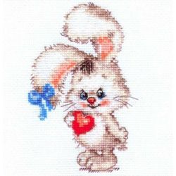 Broderikit Tavla For my bunny