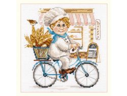 Broderikomplett Tavla Baker