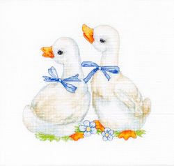 Broderikit Tavla Geese