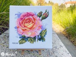 Broderikit Tavla Ros