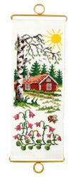 Broderikit Minivepa Hus i skogsglänta