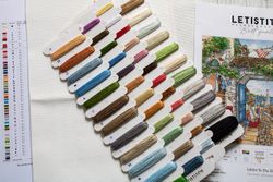Broderikit Tavla Till hamnen