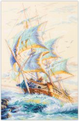 Broderikit Tavla Wind of Luck