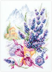 Broderikit Tavla Mountain Lavender