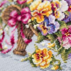 Broderikit Tavla Pencébukett