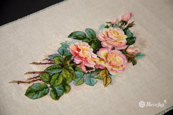 Broderikit Tavla Vintage rosor