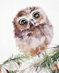 Broderikit Tavla Uggla