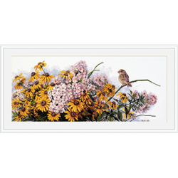 Broderikit Tavla Sommarblommor