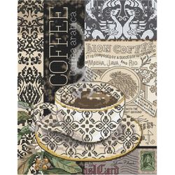 Broderikit Tavla Lion Coffee B