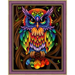 Diamond painting Uggla