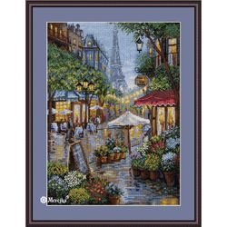 Broderikit Tavla Rainy Paris