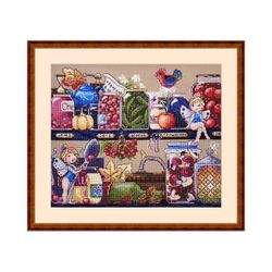 Broderikit Tavla Pantry Treasures Skafferiet