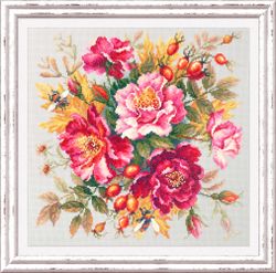 Broderikit Flower Magic.Dogrose.