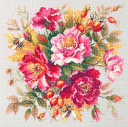 Broderikit Flower Magic.Dogrose.