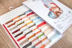 Broderikit Julstrumpa Tomte och snögubbe