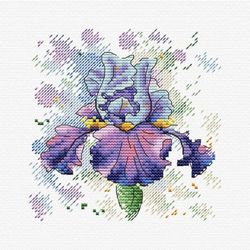 Broderikit Tavla Iris