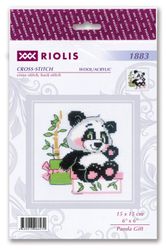 Broderikit tavla Panda