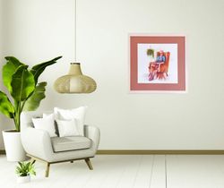 Broderikit Tavla Tid för korsstygn