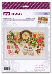 Broderikit Tavla Julhyllan