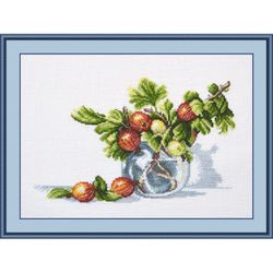 Broderikit Tavla Krusbär