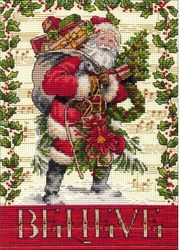 Broderikit Tavla Believe in Santa