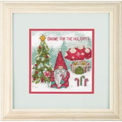 Broderikit Tavla Gnome for the Holidays Tomte