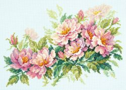 Broderikit Tavla Vilda Rosor Blommor