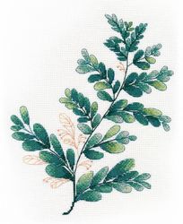 Broderikit Tavla Tropiska Plantor 3