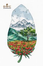 Broderikit Tavla Bergslandskap 3