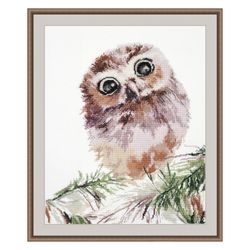 Broderikit Tavla Uggla