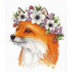 Broderikit Tavla Räven