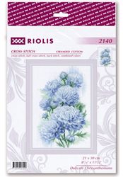 Broderikit Tavla Delicate Chrysanthemums Fina krysantemum