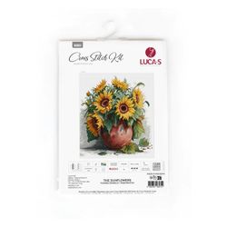 Broderikit Tavla The Sunflowers Solrosor