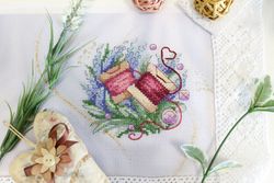 Broderikit Tavla Mouline Bobbiner
